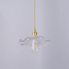 FleurLuxe Kopparhängande Lampa | Designer blommig pendellampa för sofistikerade interiörer