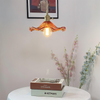 FleurLuxe Kopparhängande Lampa | Designer blommig pendellampa för sofistikerade interiörer