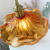 FleurLuxe Kopparhängande Lampa | Designer blommig pendellampa för sofistikerade interiörer