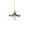 FleurLuxe Kopparhängande Lampa | Designer blommig pendellampa för sofistikerade interiörer
