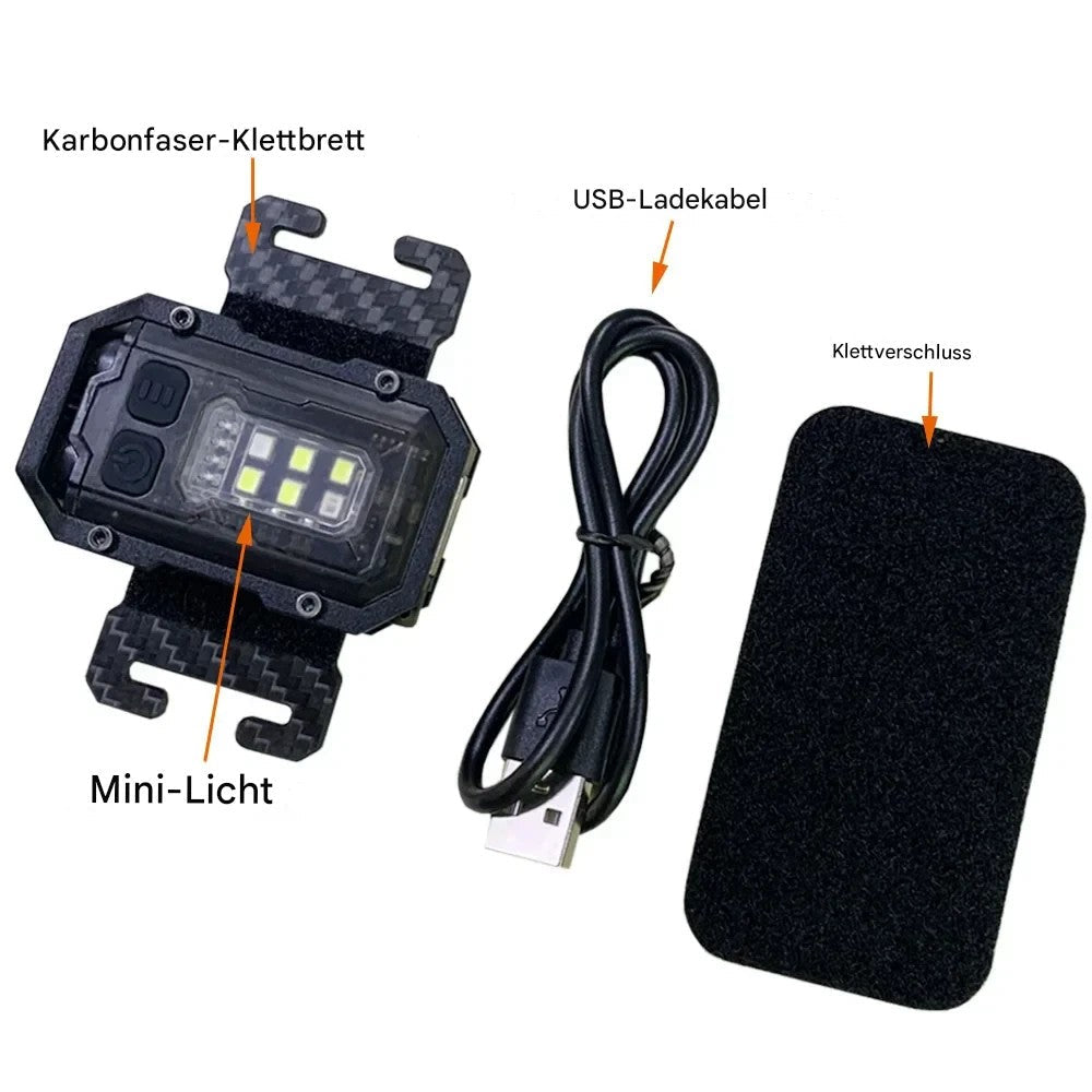 Taktisk USB-uppladdningsbar ficklampa - LumiTac Mini