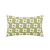 LuxeBloom Artisan Lumbar Pillow Cover Exklusiv prästkragebroderi för en touch av elegans och komfort i din heminredning