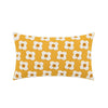LuxeBloom Artisan Lumbar Pillow Cover Exklusiv prästkragebroderi för en touch av elegans och komfort i din heminredning
