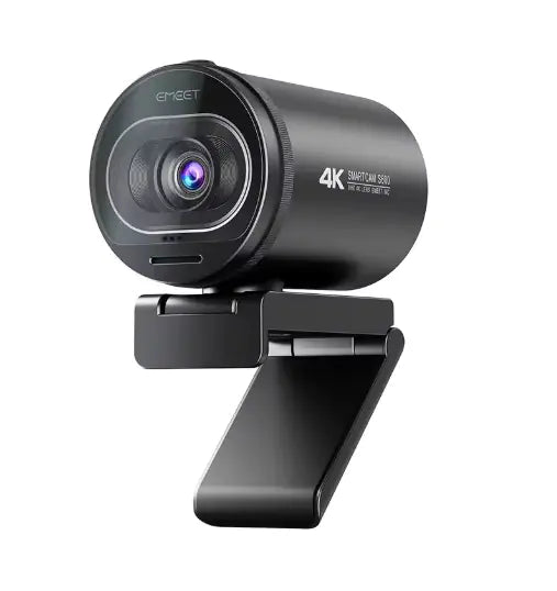 Kristallklar 4K HD-webbkamera – Professionell streamingkvalitet
