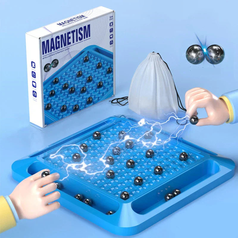 Magnetiskt Logikspel Ball Block – Taktiskt Spelbräde med Spelkulor