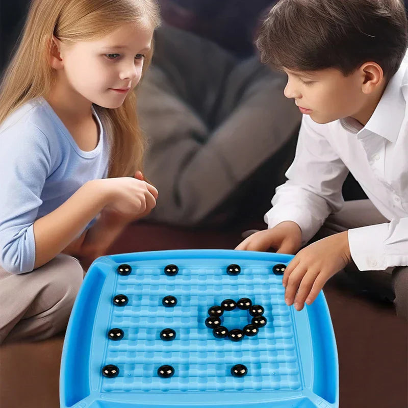 Magnetiskt Logikspel Ball Block – Taktiskt Spelbräde med Spelkulor
