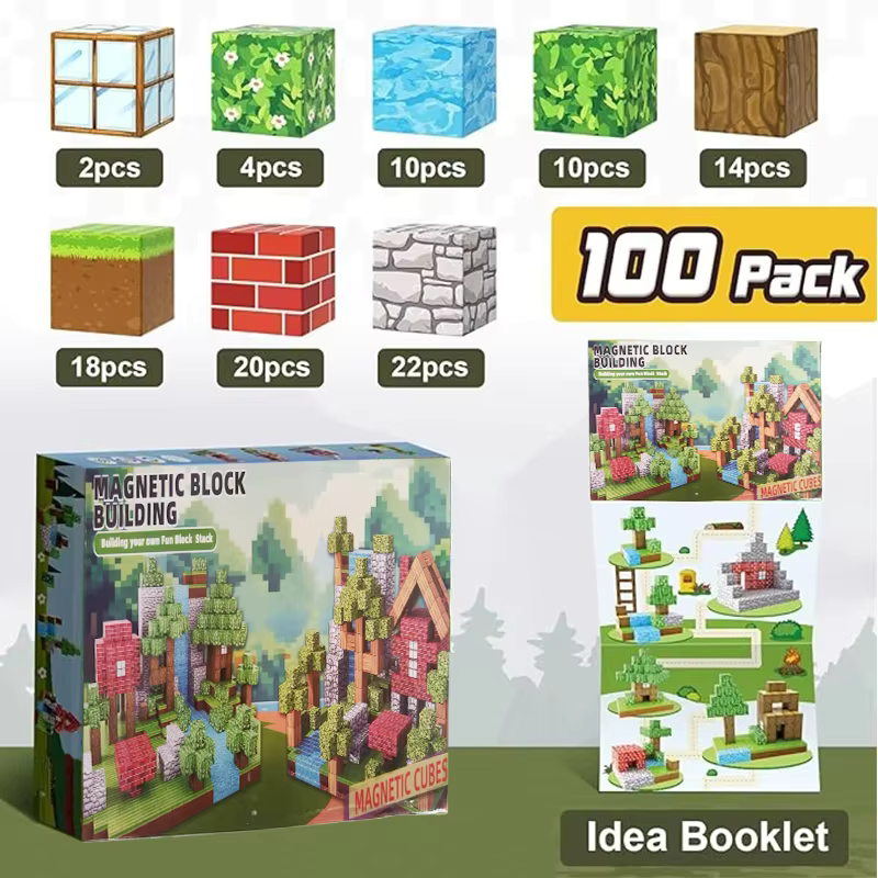 Magnetiskt Byggset – Buildix