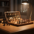 Juego de ajedrez de madera maciza - Woodduelor