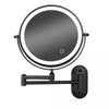 LumiReflect Premium LED Makeup Spegel | Uppladdningsbar väggmonterad förstoringsspegel med justerbart ljus