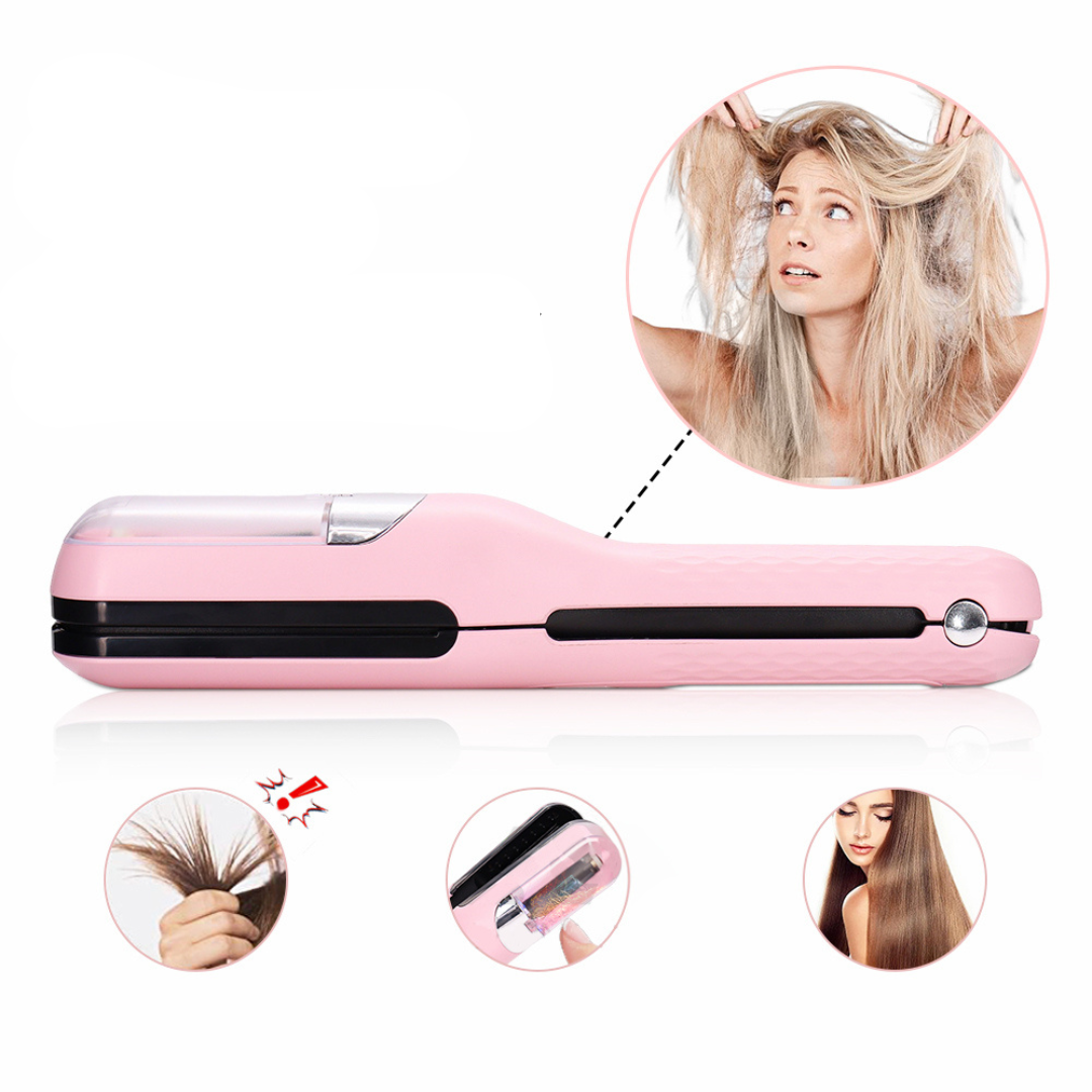 ShineCraft Hårtrimmer | Sladdlös klippare för att ta bort kluvna toppar för slätt, skadorfritt hår