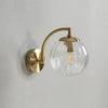 Modern Lyx Glas Vägglampa – CrystalGlow