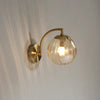 Modern Lyx Glas Vägglampa – CrystalGlow