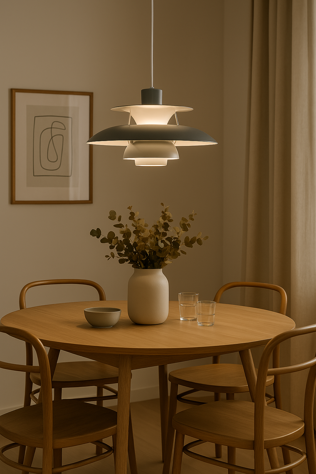 LumiRing | Rund LED Taklampa med Dimmerfunktion