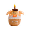 Musikaliskt Födelsedagstårta Plush Toy med Ljus och Ljud – GlowCake