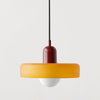 Färgglad Pendellampa i Bauhaus Stil - StiloGlas