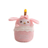 Musikaliskt Födelsedagstårta Plush Toy med Ljus och Ljud – GlowCake