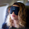 SereniTune Smart Sleep Mask | Bullerisolerande Bluetooth ögonmask för resor, meditation och ostörd sömn.