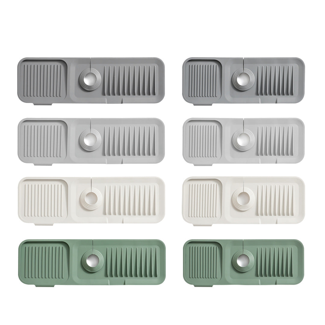 Silicone Draining Mat with Self-Draining – DripGuard