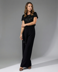 Elegant, glittrande jumpsuit för kvinnor