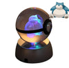 EliteGlow Pokémon Kristallkula | 3D Graverad Kristall med LED-ljus