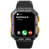 Robust Smartwatch med Pulsmätare & Stegräknare - EnduranceX