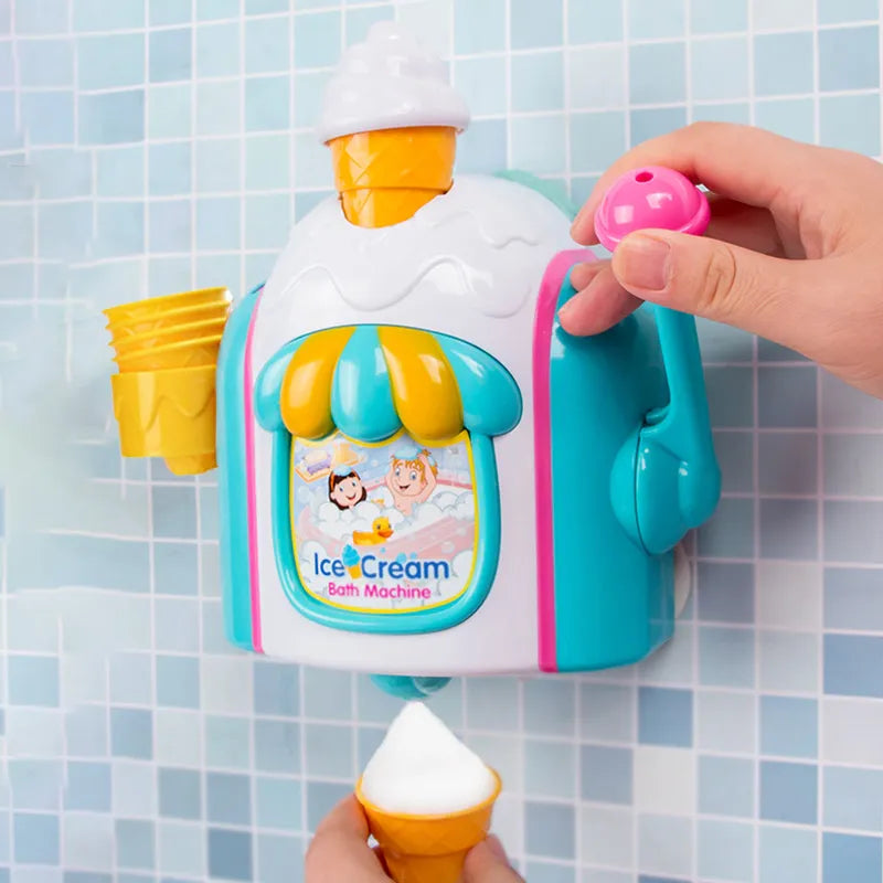 Skumdispenser Badleksak för Barn – Interaktiv Tvättkul i Badet
