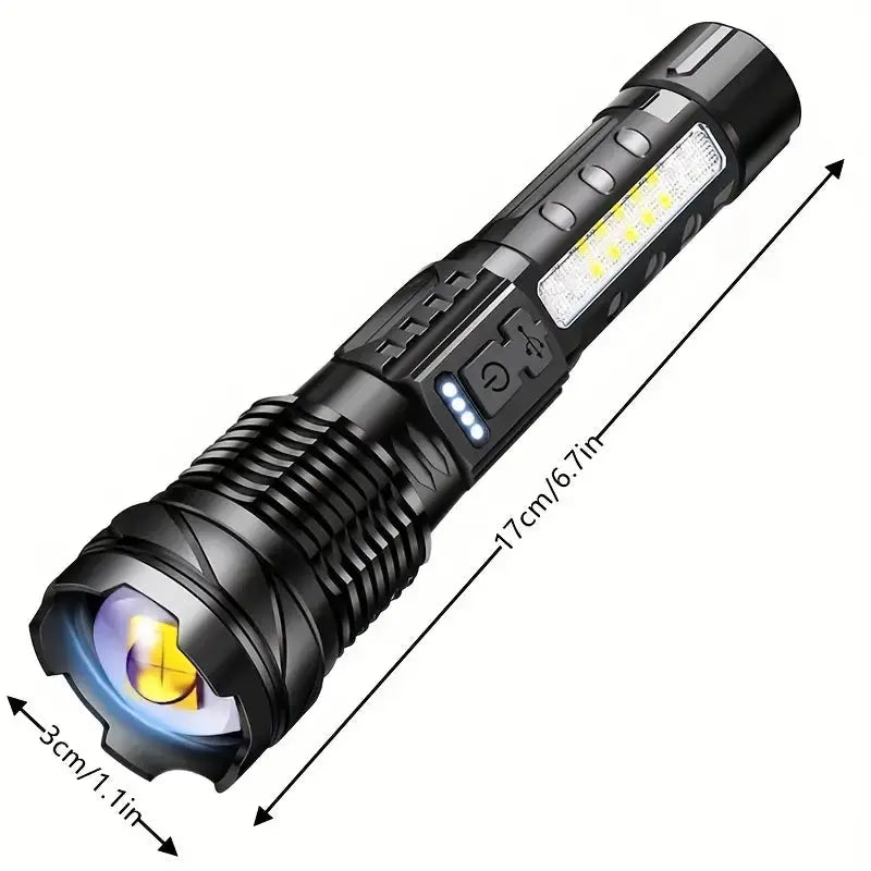 Ultrafelle Militärfackla med 5000 Lumen - PowerBeam