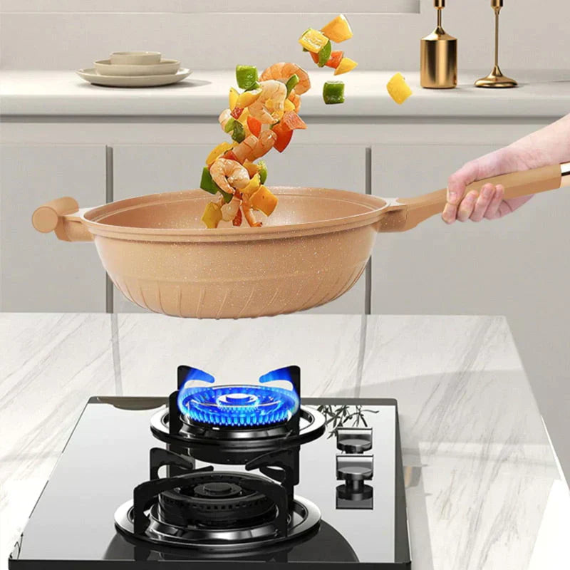 Mångsidig Wokpanna med Non-stick Beläggning - CookFlex