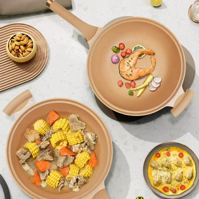 Mångsidig Wokpanna med Non-stick Beläggning - CookFlex