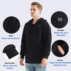 Uppvärmd Unisex Vinter Hoodie - WinterThermaHoodie