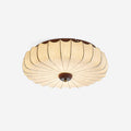 Loftlampe Stof Skygge Plisseret Lotus Træ Form Baldakin