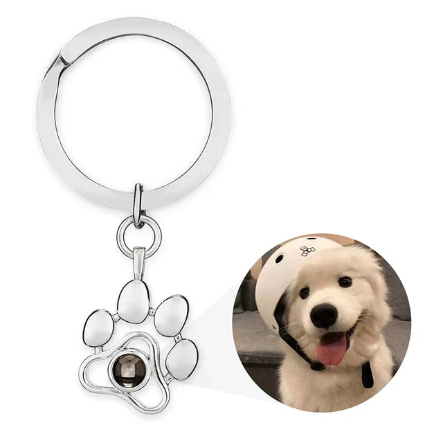 LuxeBond Hjärta Minnessmycke | Hållbar fotokeychain för värdefulla kopplingar