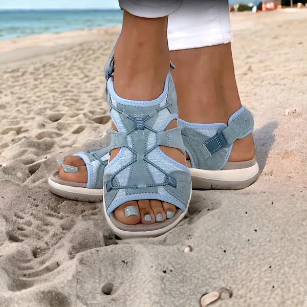 Sandalias Ortopédicas Ajustables EternaComfort | Zapatos Antideslizantes y de Soporte para Usar Todo el Día