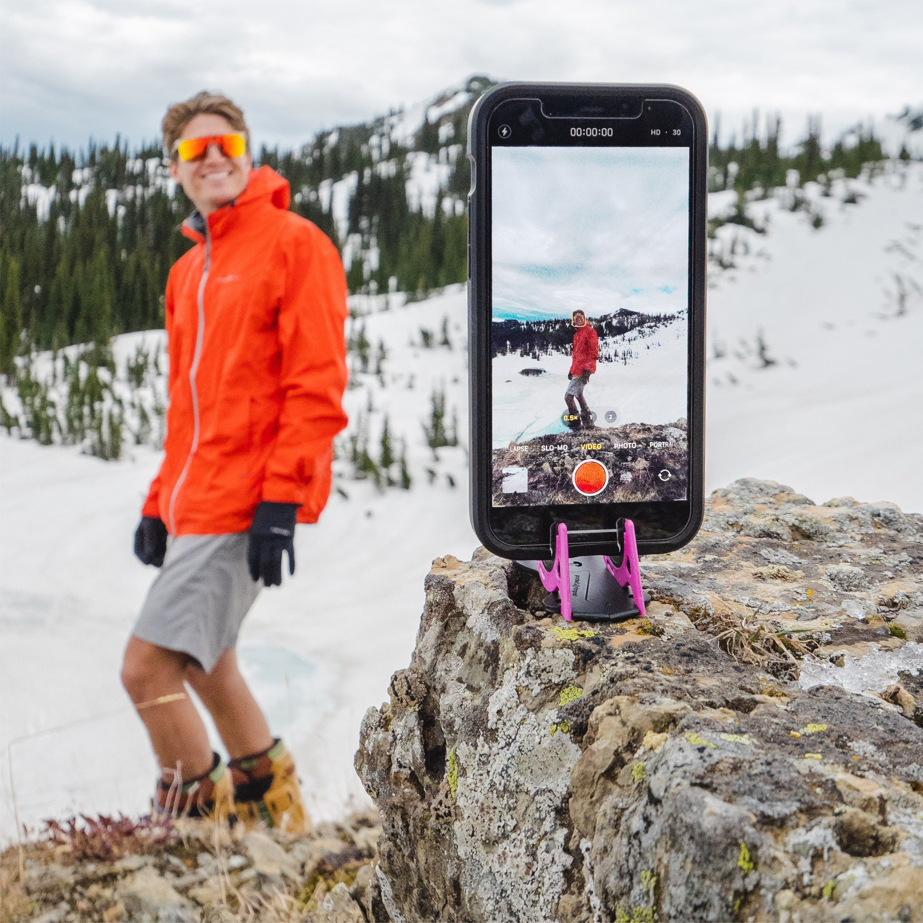 Portabelt Telefonstativ för Perfekta Fotograferingar – SnapFold