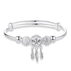 Justerbart Drömfångararmband i 925 Silver – Lisa