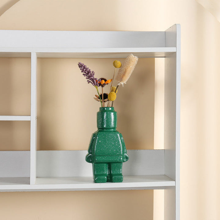 Robotväxter i keramik - BrickBotanica
