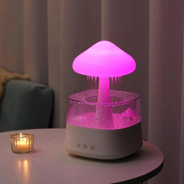 Luftrenare med Nattljus och Aromaterapi – AromaGlow