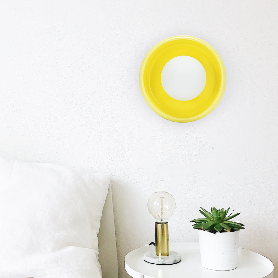 Rund Keramisk Vägglampa – Circo