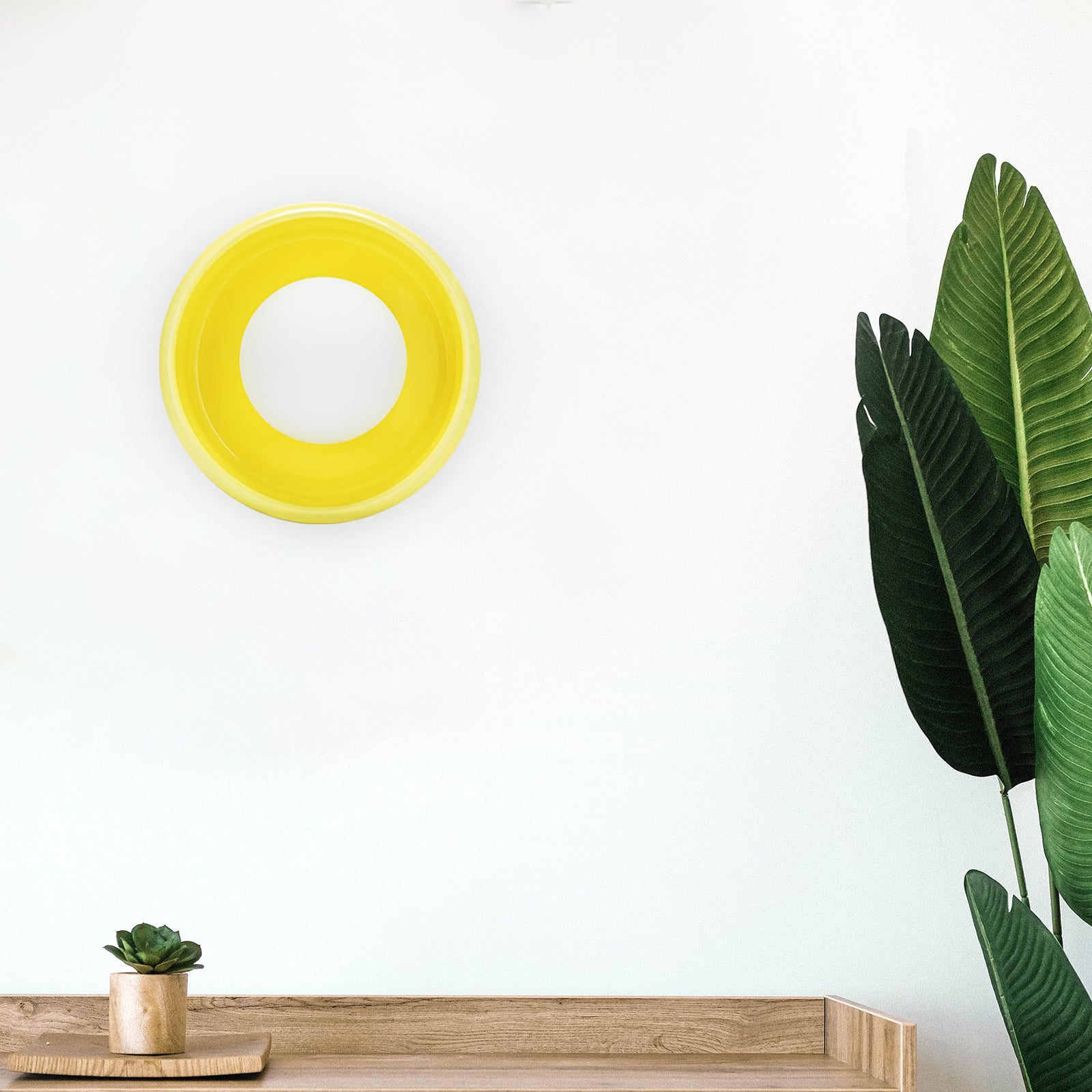 Rund Keramisk Vägglampa – Circo