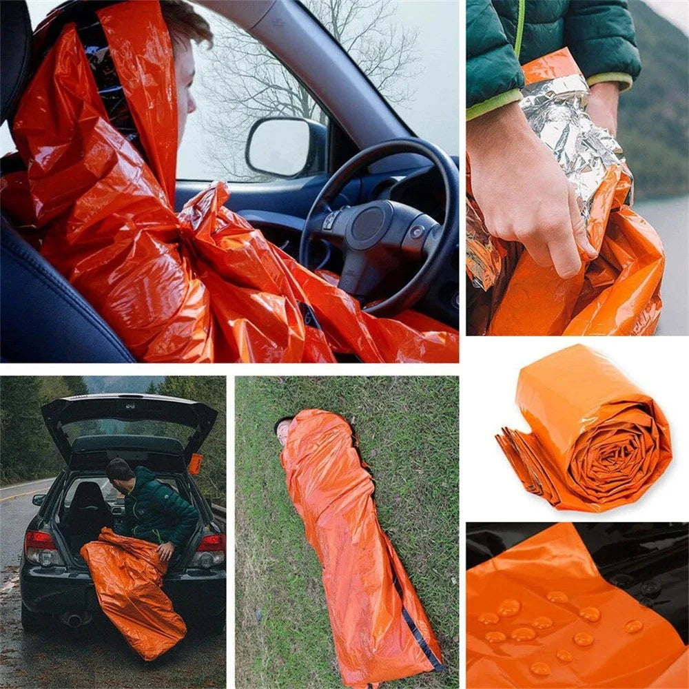 Vattentät Nödsovsäck – SurvivalShield Bivy