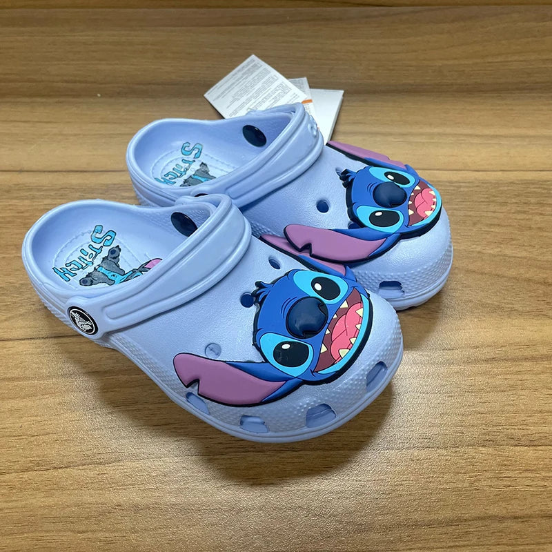 Stitch Tecknad Tofflor för Barn – Andningsbara och Bekväma
