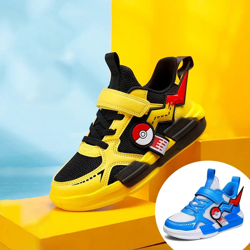 Pokémon Barn Sneakers – Andningsbara och Bekväma Skor för Pojkar och Flickor