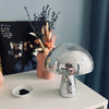 GlowSphere Disco Ball Svamp | Lyxig bordsdekoration med disco spegeleffekter