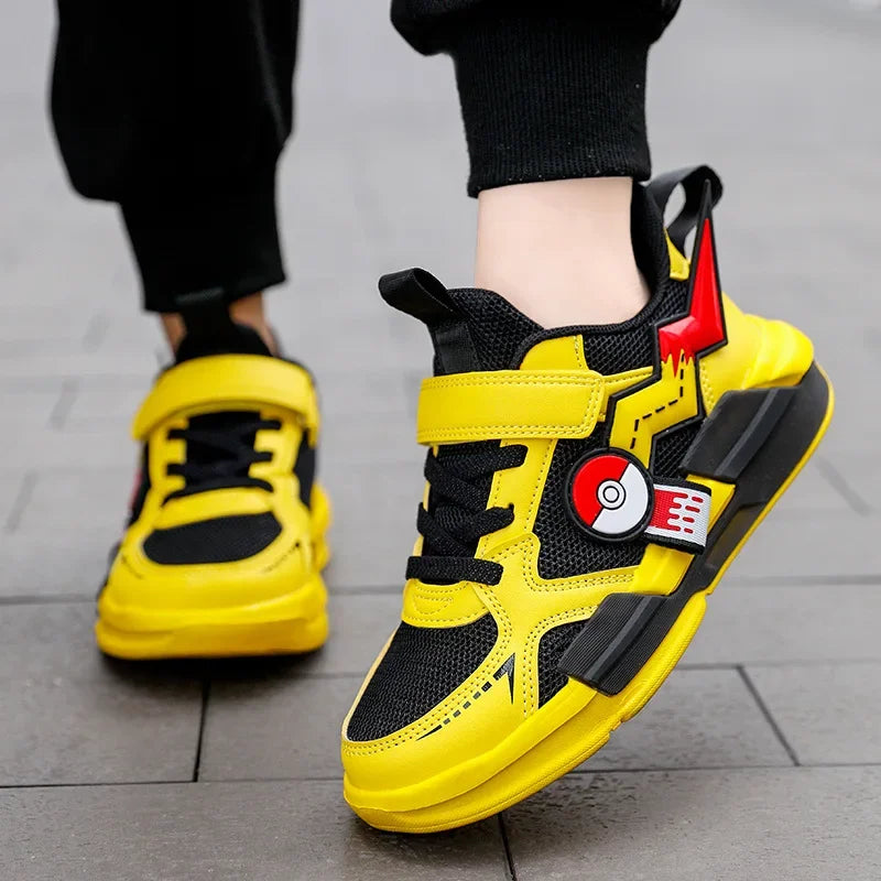 Pokémon Barn Sneakers – Andningsbara och Bekväma Skor för Pojkar och Flickor