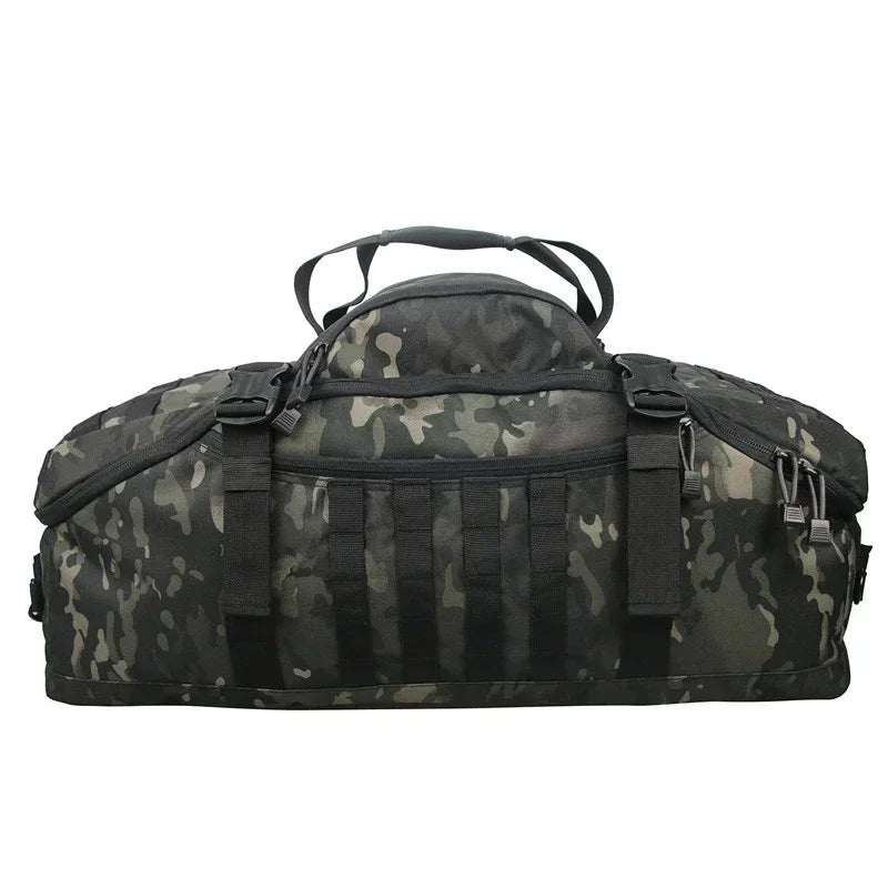 Stor Taktisk Resväska och Ryggsäck - TrailTrek Duffle