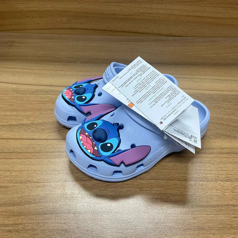 Stitch Tecknad Tofflor för Barn – Andningsbara och Bekväma