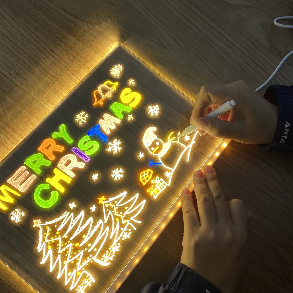 Skärmfri LED Ritplatta för Kreativa Barn - LumoPad