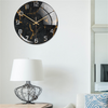 Stilren Väggklocka med Marmor Effekt – MarbleTime