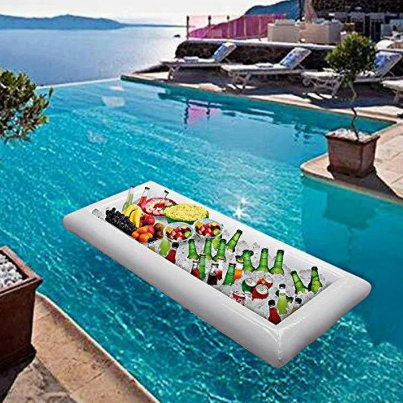 Uppblåsbar Isbar – Den Perfekta Accessoaren för Fester och Poolkul
