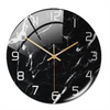 Stilren Väggklocka med Marmor Effekt – MarbleTime